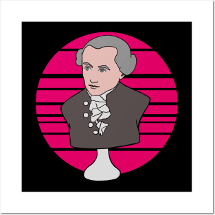 Immanuel Kant Vintage Sunrise Edition Posters and Art